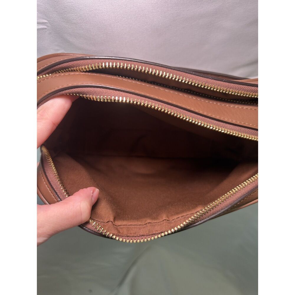 Coach Jes Crossbody Never Worn New Condition Luxury Purse Brown Signature bag - Picture 6 of 7
